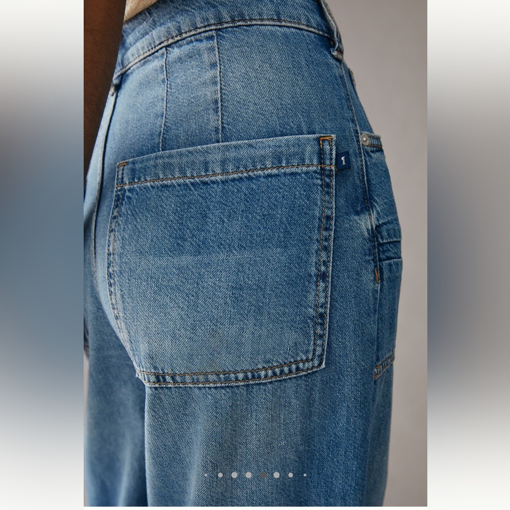 ISO ⭐️IN SEARCH OF⭐️ Anthropologie Pilcro The Jane High Rise Wide Leg Jeans - Picture 2 of 6